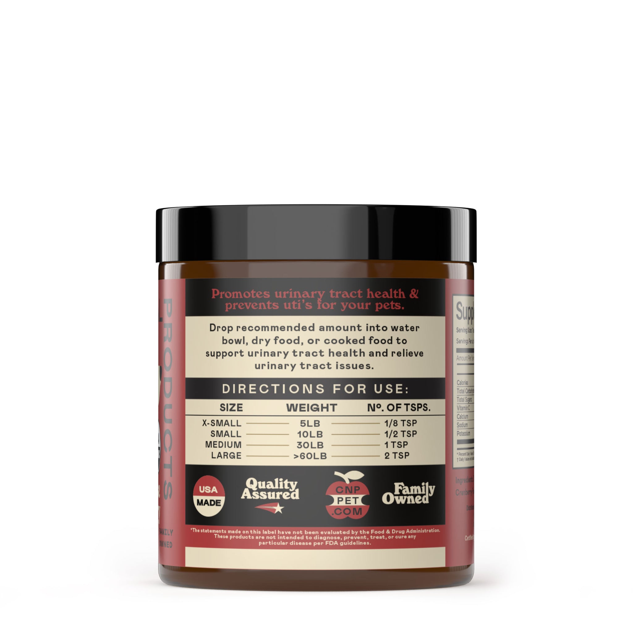 Organic D-Mannose & Cranberry Powder